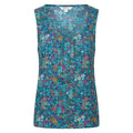 Teal - Front - Mountain Warehouse Womens-Ladies Orchid Tank Top