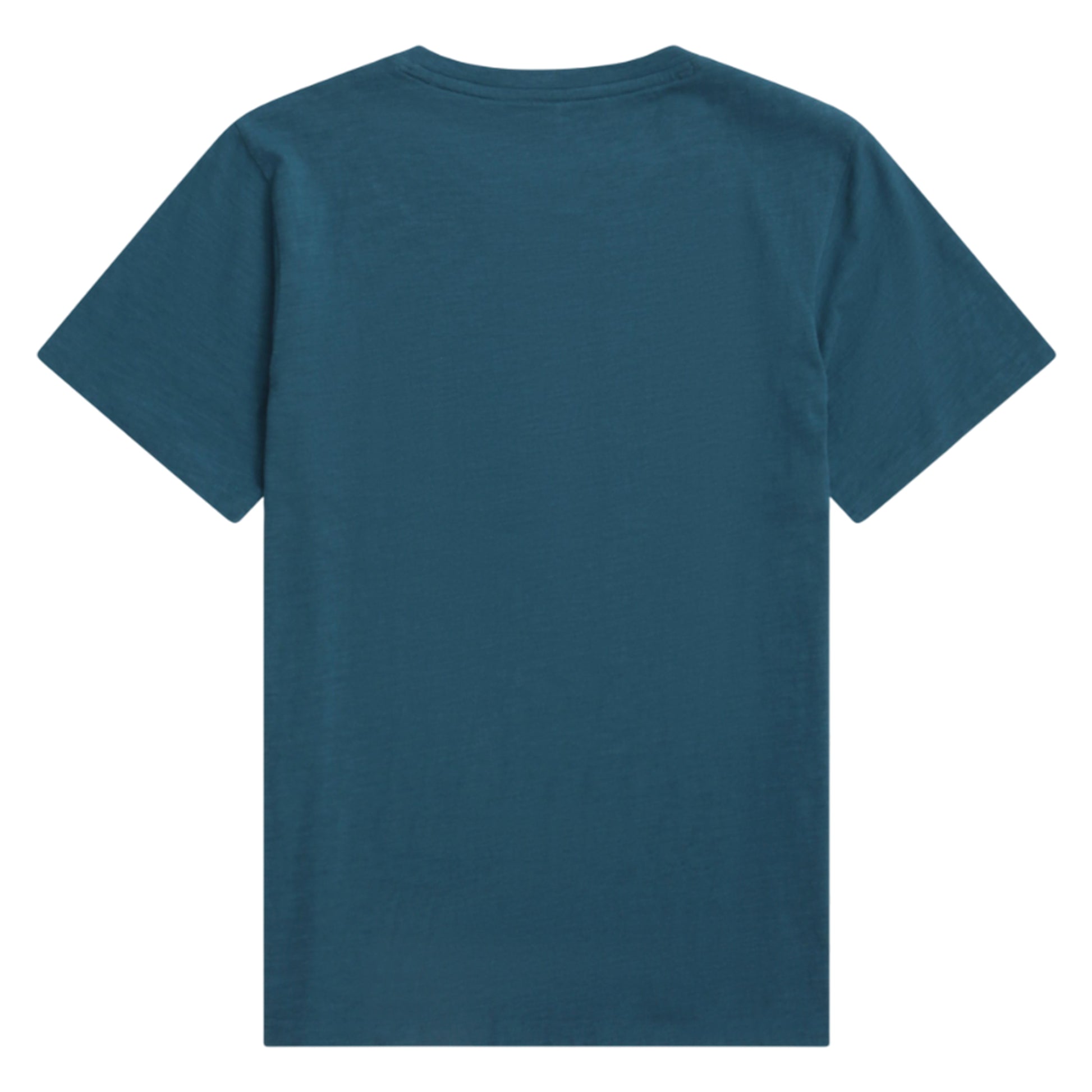 Teal - Back - Animal Mens Jacob Distressed Logo T-Shirt