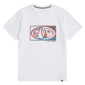 White - Front - Animal Mens Jacob T-Shirt