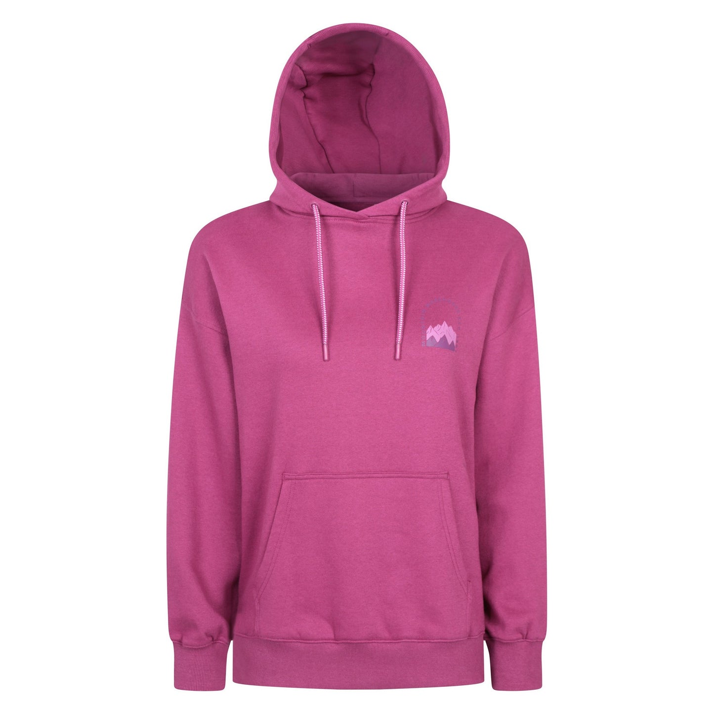 Berry - Front - Mountain Warehouse Womens-Ladies Mountain Scene Hoodie