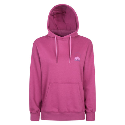 Berry - Front - Mountain Warehouse Womens-Ladies Mountain Scene Hoodie