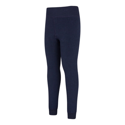Navy - Lifestyle - Mountain Warehouse Childrens-Kids Fluffy Fleece Lined Leggings