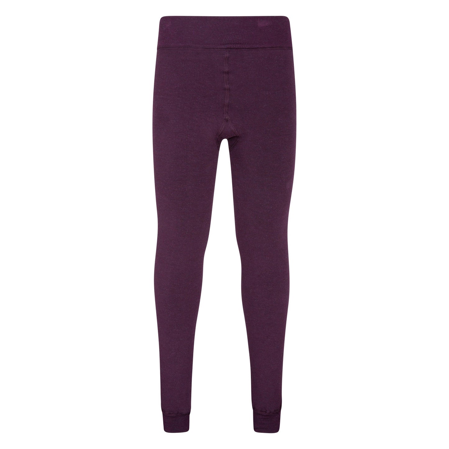 Purple - Front - Mountain Warehouse Childrens-Kids Fluffy Fleece Lined Leggings