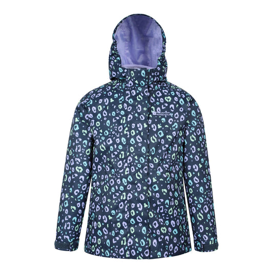 Navy - Front - Mountain Warehouse Childrens-Kids Aries 3 in 1 Waterproof Jacket