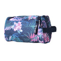 Dark Purple - Back - Animal Tropical Toiletry Bag