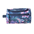 Dark Purple - Front - Animal Tropical Toiletry Bag