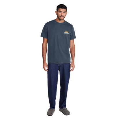 Navy - Lifestyle - Animal Mens Chase Sun Relaxed Fit T-Shirt