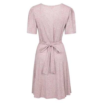 Light Pink - Back - Mountain Warehouse Womens-Ladies Floral Midi Dress