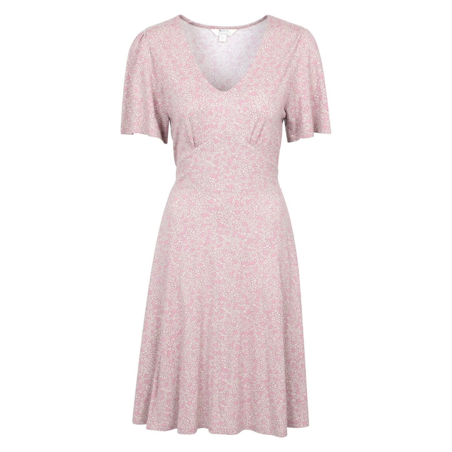 Light Pink - Front - Mountain Warehouse Womens-Ladies Floral Midi Dress