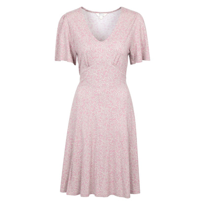 Light Pink - Front - Mountain Warehouse Womens-Ladies Floral Midi Dress