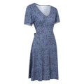 Dark Blue - Side - Mountain Warehouse Womens-Ladies Como Petal Dress