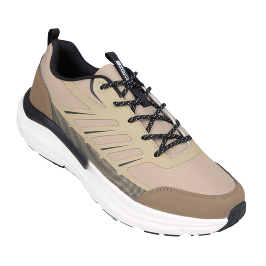 Tan - Front - Mountain Warehouse Mens Switch Everyday Trainers