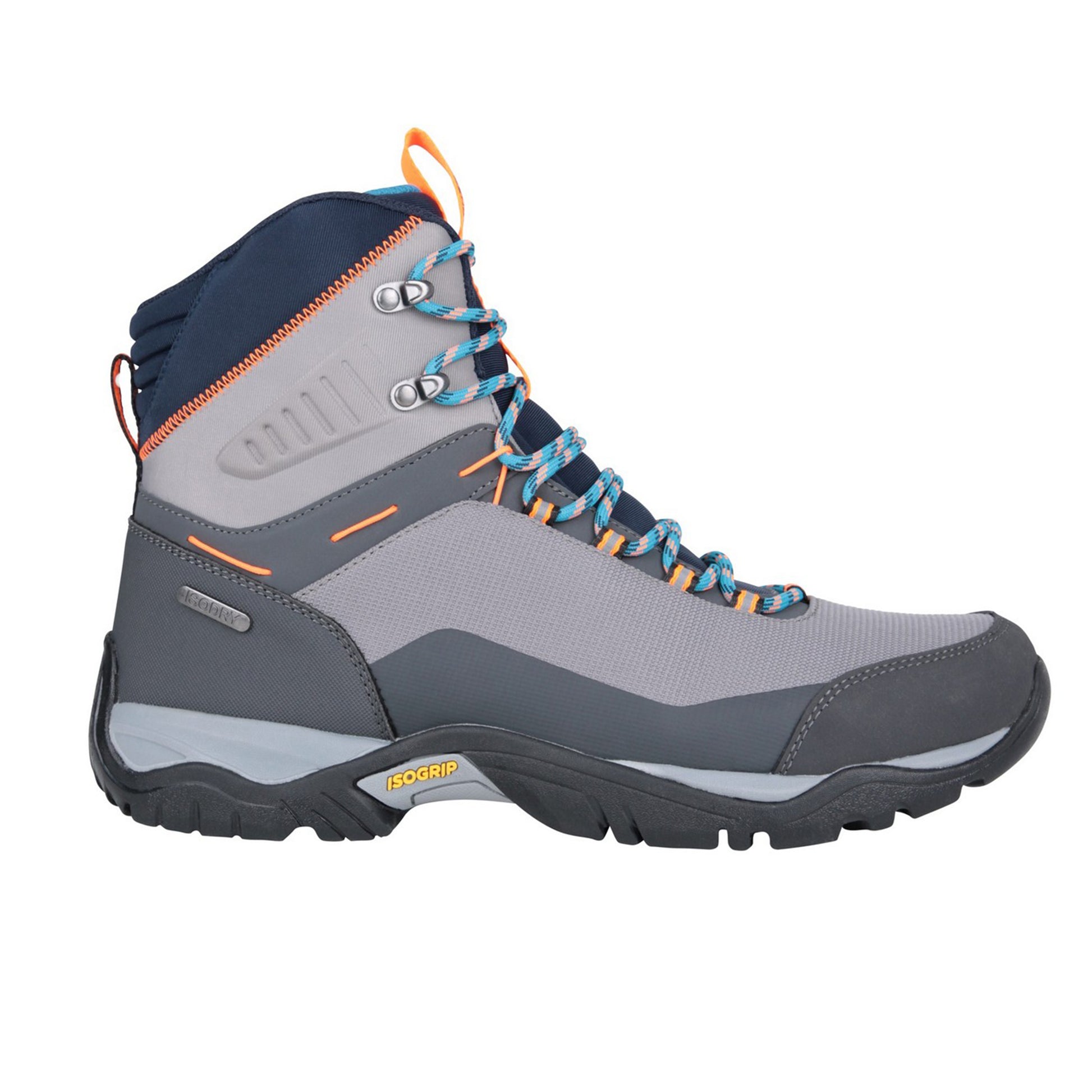 Grey - Side - Mountain Warehouse Mens Velocity Extreme Waterproof Hiking Boots