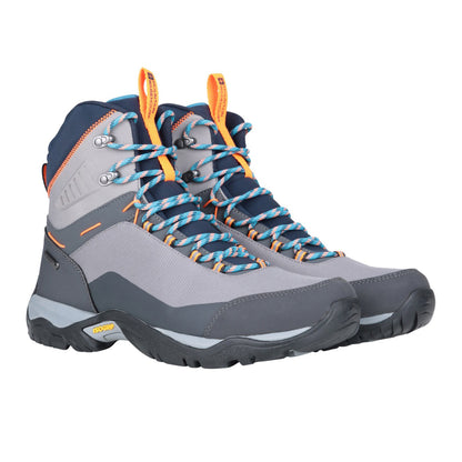Grey - Front - Mountain Warehouse Mens Velocity Extreme Waterproof Hiking Boots