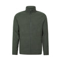 Khaki Green - Front - Mountain Warehouse Mens Milburn Fleece Jacket