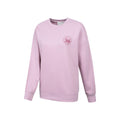 Pink - Lifestyle - Mountain Warehouse Womens-Ladies Text Relaxed Fit Sweatshirt