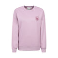 Pink - Front - Mountain Warehouse Womens-Ladies Text Relaxed Fit Sweatshirt