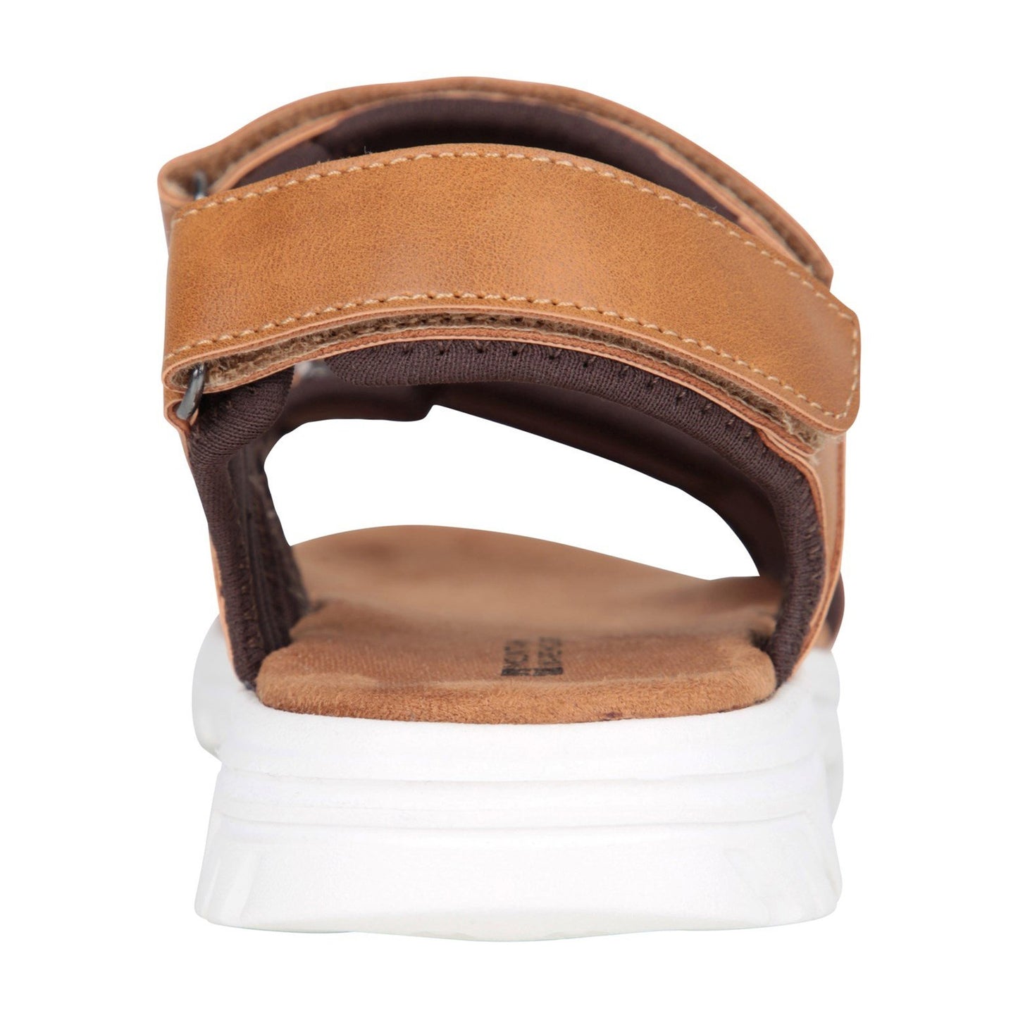 Brown - Back - Mountain Warehouse Childrens-Kids Cay Sandals