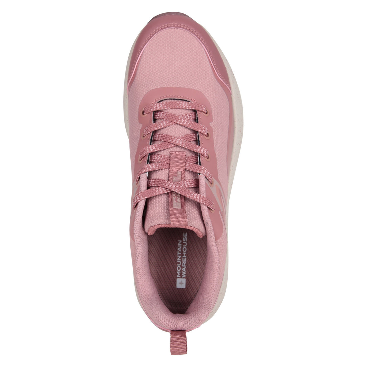 Pink - Pack Shot - Mountain Warehouse Womens-Ladies Momentum Waterproof Walking Shoes