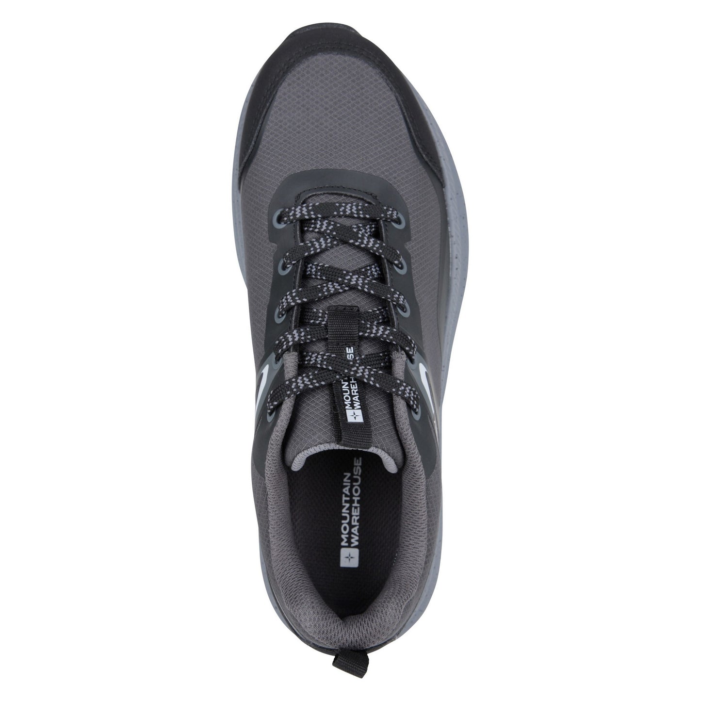 Black - Pack Shot - Mountain Warehouse Womens-Ladies Momentum Waterproof Walking Shoes