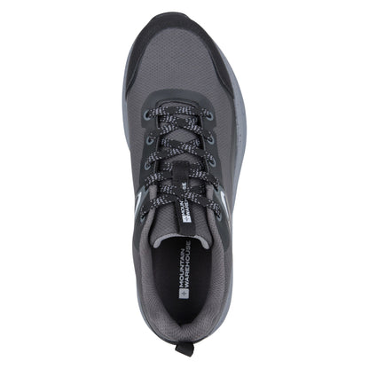 Black - Pack Shot - Mountain Warehouse Womens-Ladies Momentum Waterproof Walking Shoes