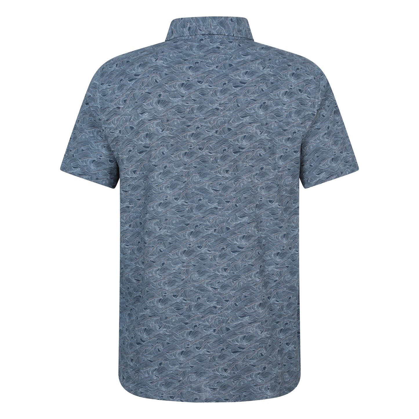Navy - Back - Mountain Warehouse Mens Preston Illustration Shirt