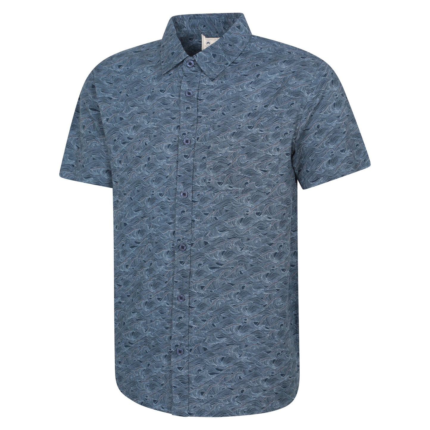 Navy - Lifestyle - Mountain Warehouse Mens Preston Illustration Shirt