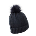 Dark Blue - Pack Shot - Mountain Warehouse Womens-Ladies Reindeer Sequins Beanie