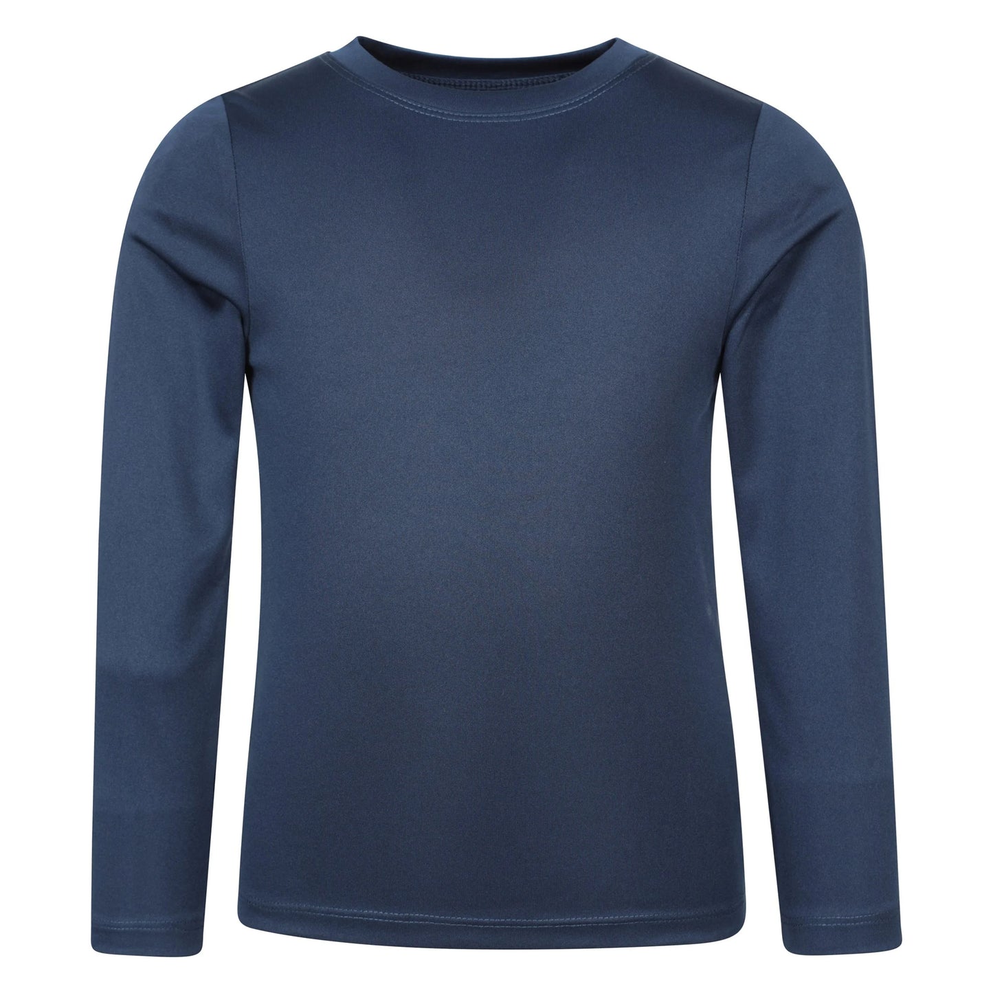 Navy - Front - Mountain Warehouse Childrens-Kids Aqua Long-Sleeved Swimming T-Shirt