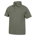 Green - Lifestyle - Mountain Warehouse Childrens-Kids Slub Polo Shirt