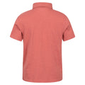 Rust - Back - Mountain Warehouse Childrens-Kids Slub Polo Shirt
