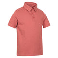 Rust - Side - Mountain Warehouse Childrens-Kids Slub Polo Shirt