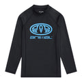 Jet Black - Front - Animal Childrens-Kids Sonny Rash Top