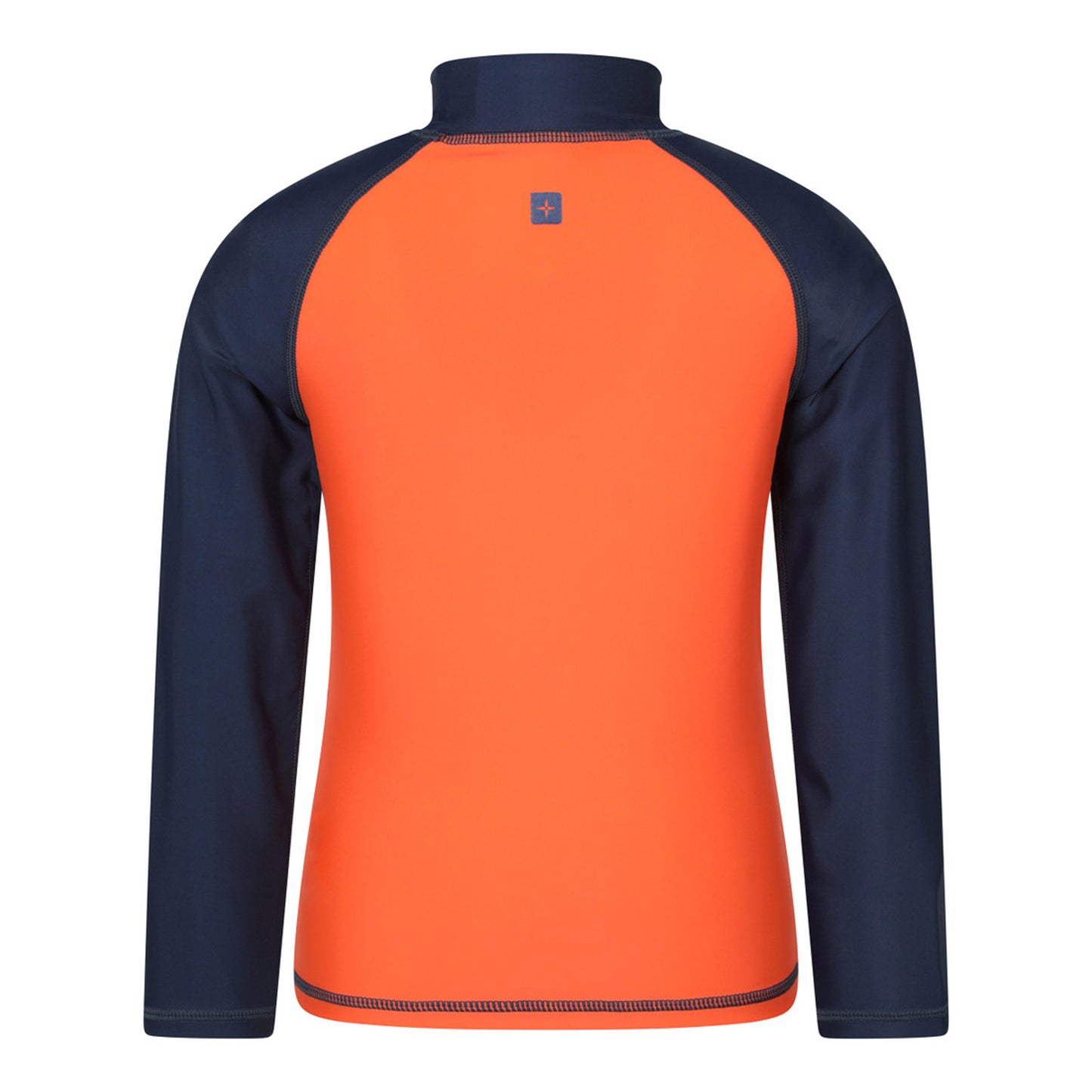 Orange - Back - Mountain Warehouse Childrens-Kids Long-Sleeved Rash Top