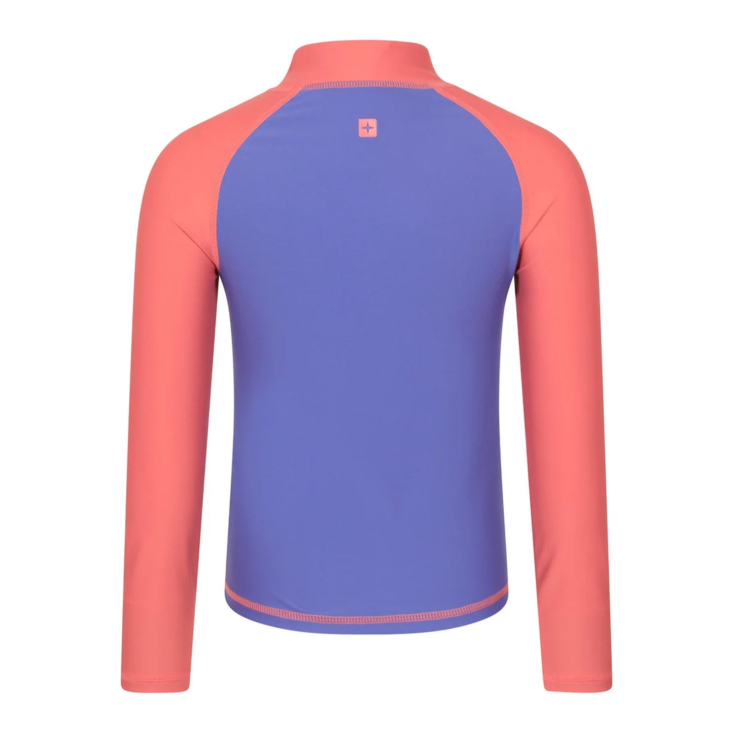 Purple - Back - Mountain Warehouse Childrens-Kids Long-Sleeved Rash Top