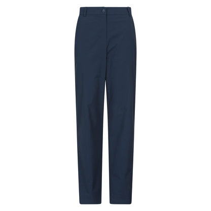 Navy - Front - Mountain Warehouse Womens-Ladies Delta Stretch Short Trousers