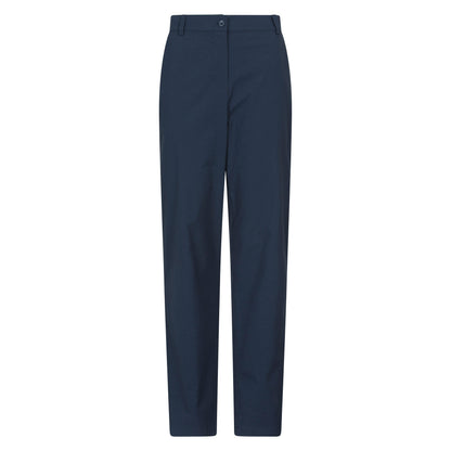 Navy - Front - Mountain Warehouse Womens-Ladies Delta Stretch Short Trousers