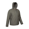 Light Khaki - Side - Mountain Warehouse Mens Iona Soft Shell Jacket