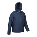 Navy - Side - Mountain Warehouse Mens Iona Soft Shell Jacket