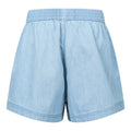 Blue - Back - Mountain Warehouse Childrens-Kids Chambray Heather Shorts