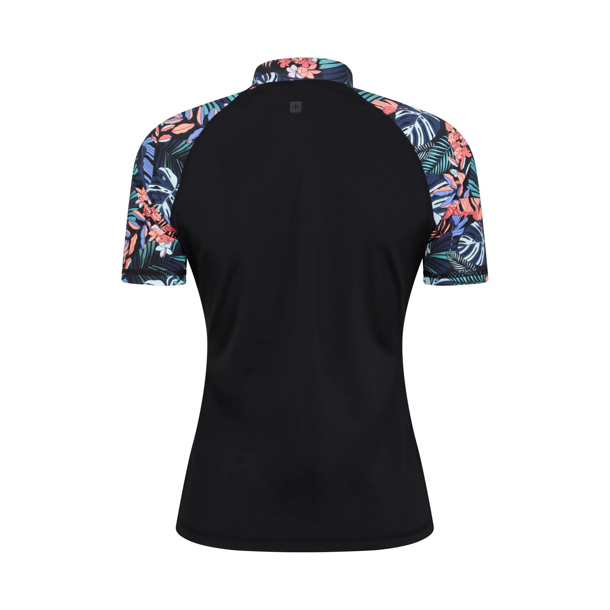 Mixed - Back - Mountain Warehouse Womens-Ladies Patterned Rash Top