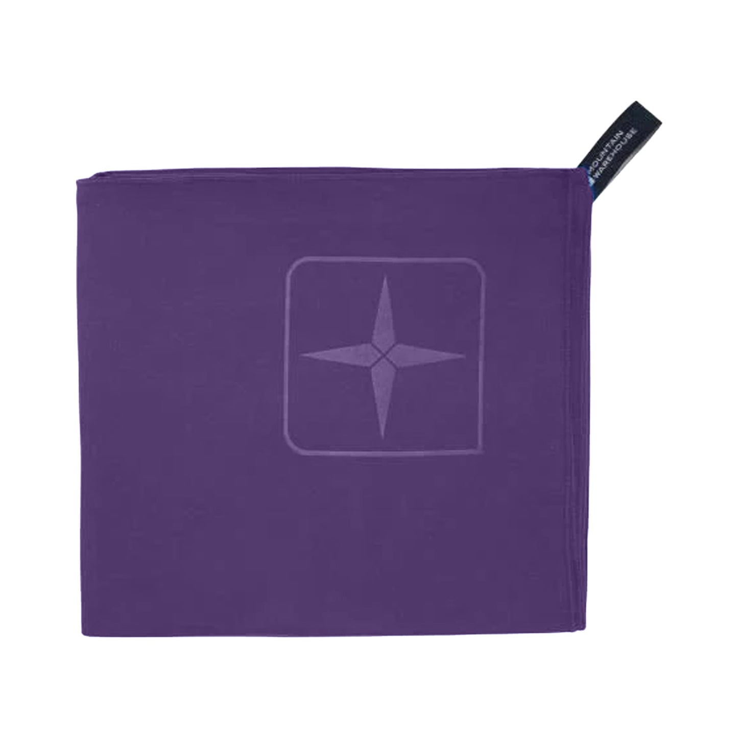 Dusky Purple - Side - Mountain Warehouse Travel Microfibre Towel