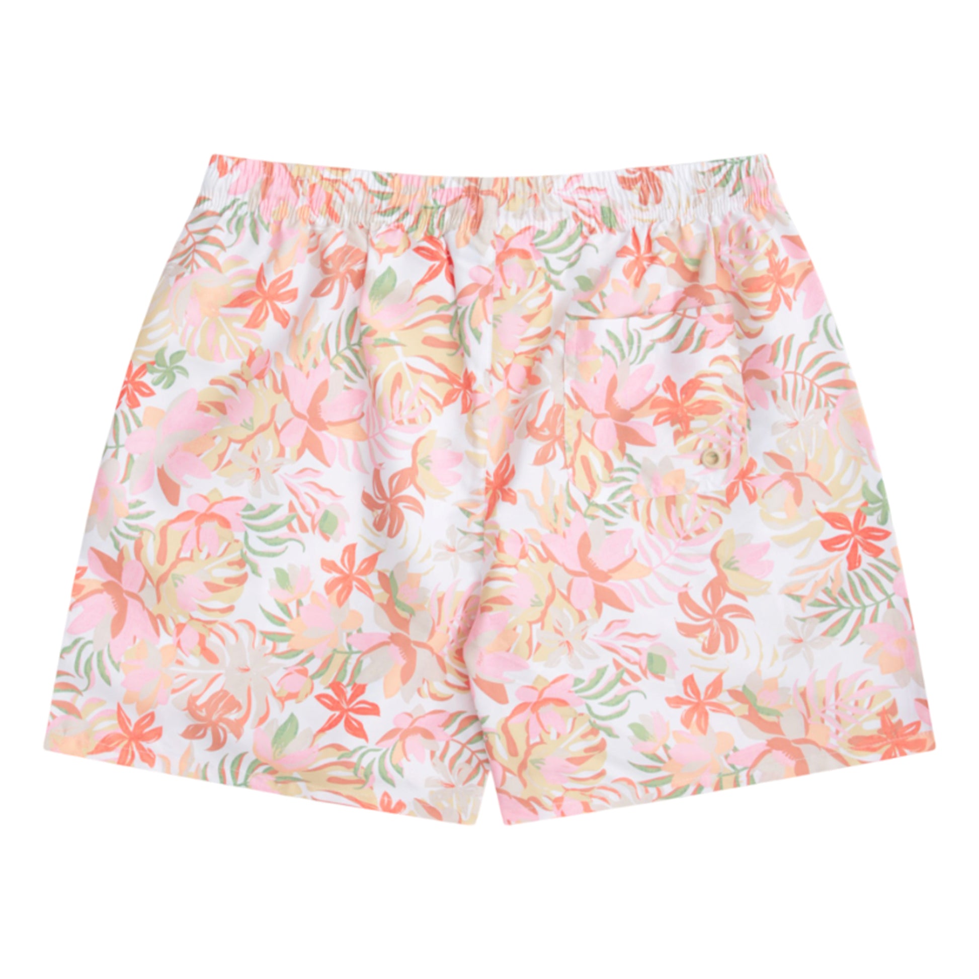Off White - Back - Animal Womens-Ladies Reeva Printed Swim Shorts