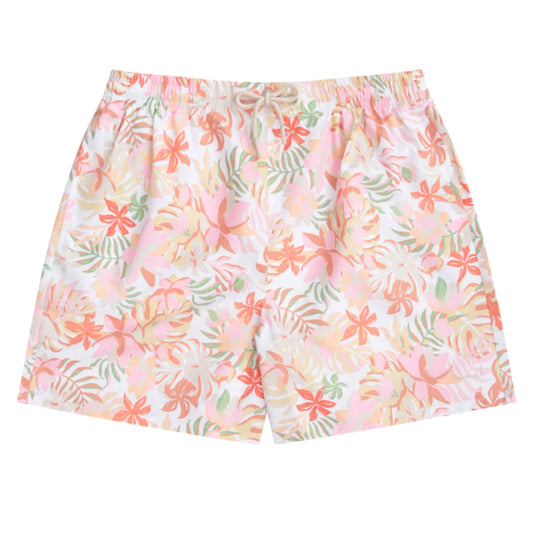 Off White - Front - Animal Womens-Ladies Reeva Printed Swim Shorts