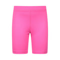 Pink - Front - Mountain Warehouse Childrens-Kids Flick Flack Cycling Shorts