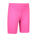 Pink - Side - Mountain Warehouse Childrens-Kids Flick Flack Cycling Shorts