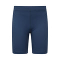 Navy - Front - Mountain Warehouse Childrens-Kids Flick Flack Cycling Shorts