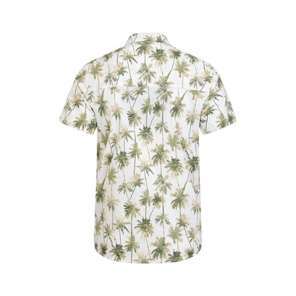 White - Back - Mountain Warehouse Mens Hawaiian Short-Sleeved Shirt
