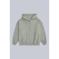 Pale Green - Front - Animal Womens-Ladies Idol Full Zip Hoodie