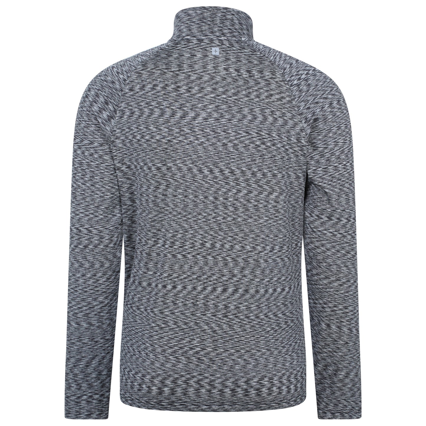 Black - Back - Mountain Warehouse Mens Power Quarter Zip Midlayer